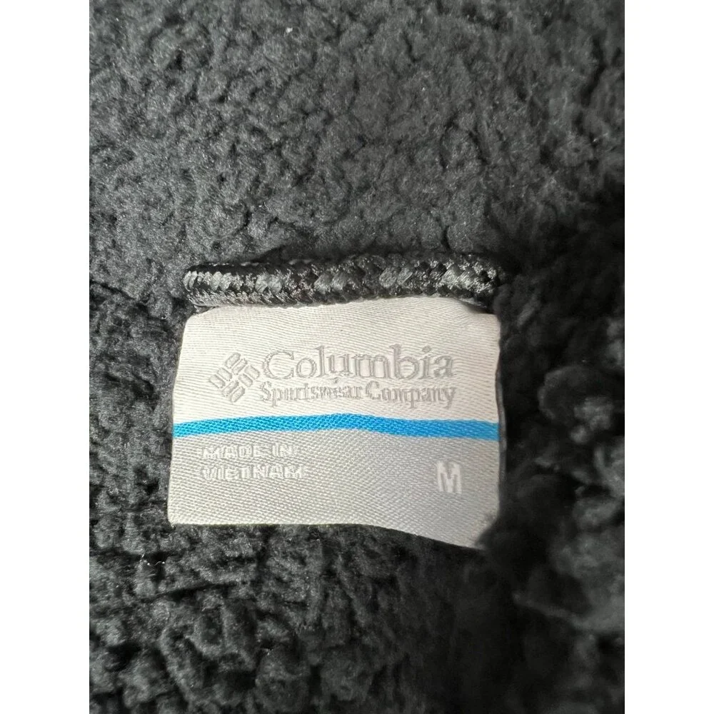 Columbia Ruby Falls Women’s Size M Black Sherpa Down Puffer Winter Jacket NWT - Picture 6 of 12